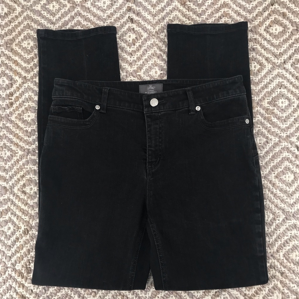 High Rise Straight Leg So Lifting Chico’s Jeans - Picture 3 of 7